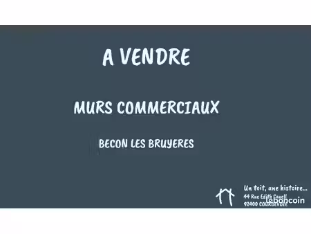 murs commerciaux 26 m² courbevoie