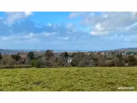 terrain 857 m² bonneville sur touques