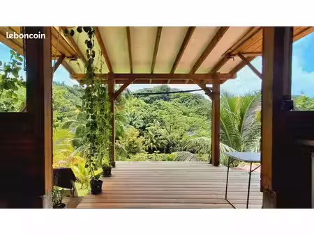 terrain 1500m2 et bungalow autonome