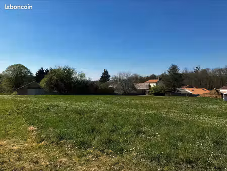 terrain à vendre constructible champniers