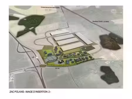 vente terrain neuille pont pierre 37360 320000m²