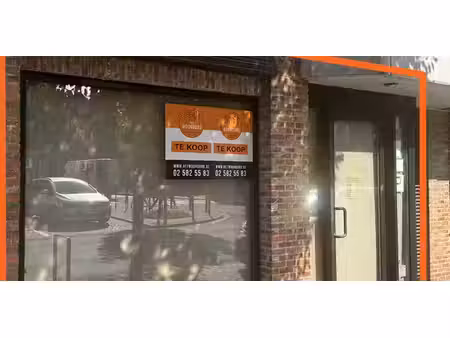 bien commercial à vendre à ternat pour € 148.000