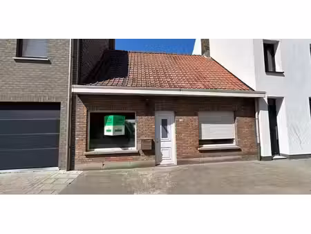 sous option - maison deux facades à vendre à eernegem avec 2 chambres à coucher