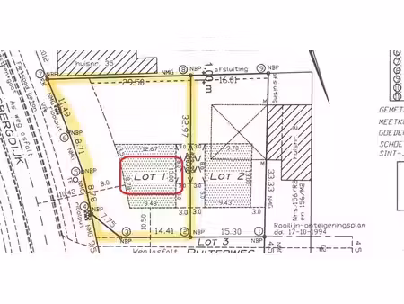 terrain à bâtir à vendre à balen pour € 150.000