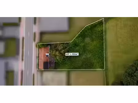 terrain à bâtir à vendre à vorst pour € 139.000