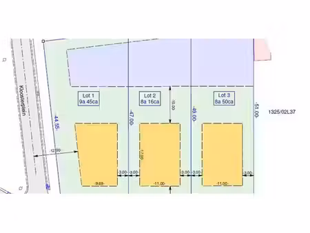 terrain à bâtir à vendre à balen pour € 130.000
