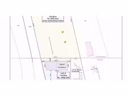terrain à bâtir à vendre à vorst pour € 165.000