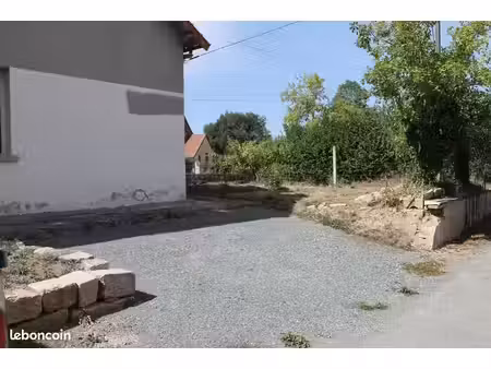 maison sans vis-à-vis  avec jardin et travaux essentiels déjà réalisés