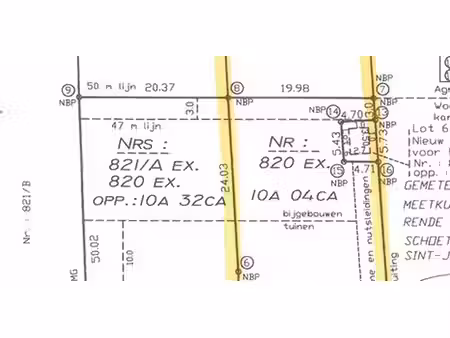 terrain à bâtir à vendre à balen pour € 175.000
