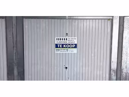 box à vendre à nieuwpoort pour € 53.000