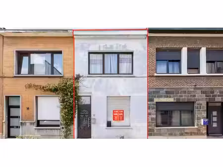 maison deux facades à vendre à borgerhout à partir de € 95.000 avec 2 chambres à coucher
