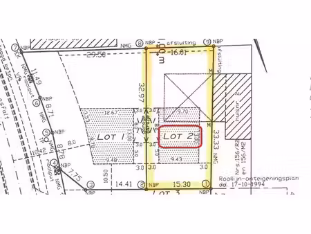 terrain à bâtir à vendre à balen pour € 125.000