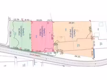 terrain à bâtir à vendre à hachy pour € 129.000