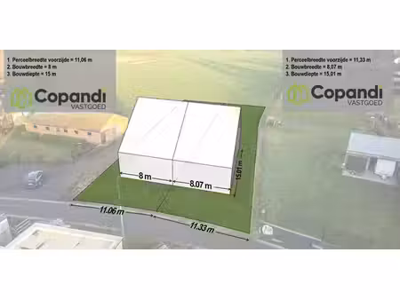 terrain à bâtir à vendre à kwaadmechelen pour € 129.000