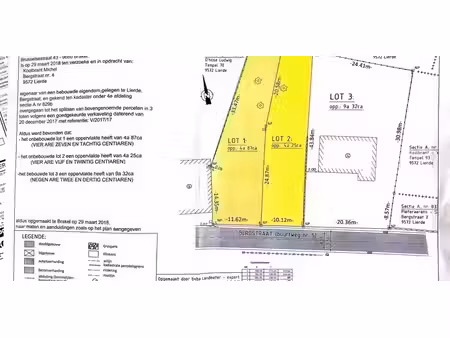 terrain à bâtir à vendre à sint-martens-lierde pour € 125.000