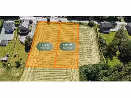 terrain à bâtir à vendre à harre pour € 95.000