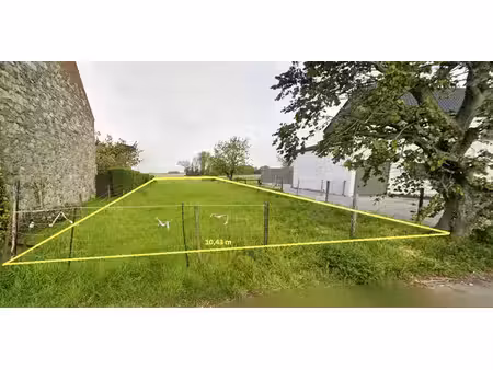 terrain à bâtir à vendre à gozée pour € 85.000