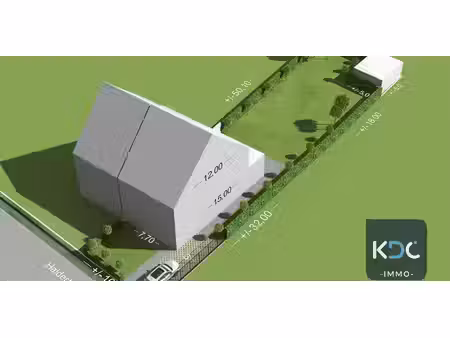 terrain à bâtir à vendre à houwaart pour € 129.000
