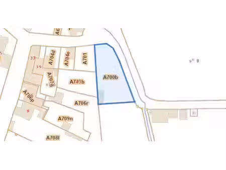 terrain à bâtir à vendre à rutten pour € 110.000