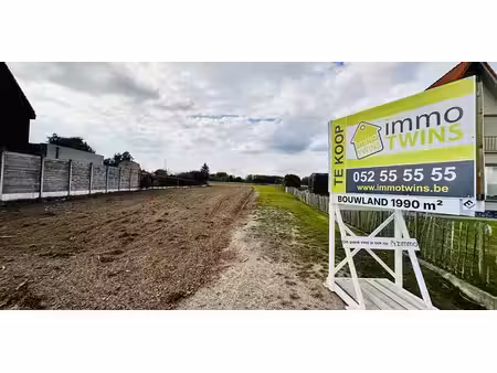 terrain agricole à vendre à denderbelle pour € 49.000