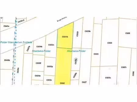 terrain agricole à vendre à wachtebeke pour € 110.000