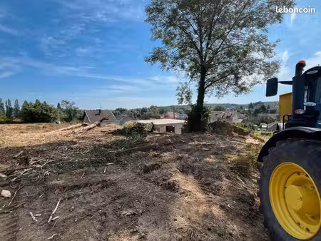 terrain avec maison