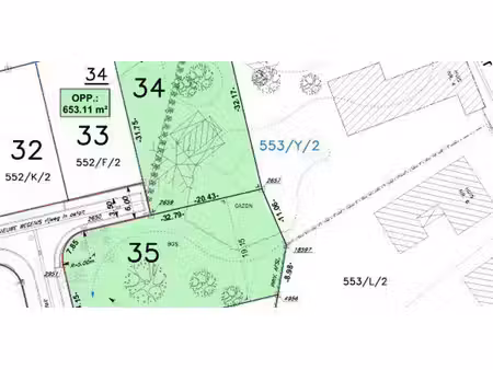 terrain à bâtir à vendre à werchter pour € 225.000