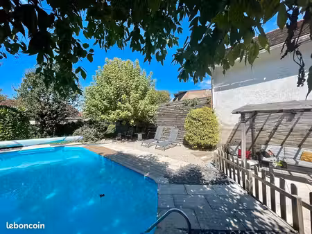 à vendre – maison à école-valentin  220 m² avec piscine + studio attenant (indépendant)