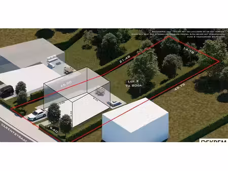 terrain à bâtir à vendre à werchter pour € 180.000