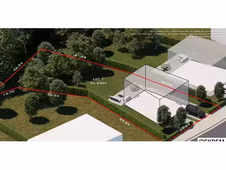 terrain à bâtir à vendre à werchter pour € 180.000