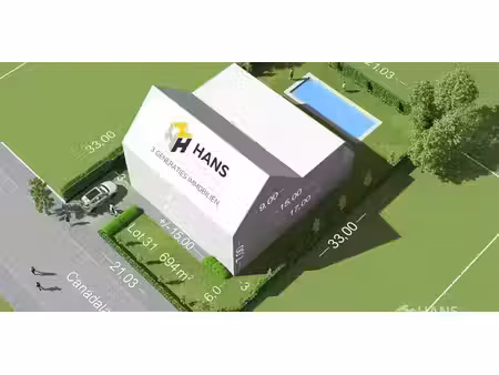 terrain à bâtir à vendre à hoevenen pour € 279.000