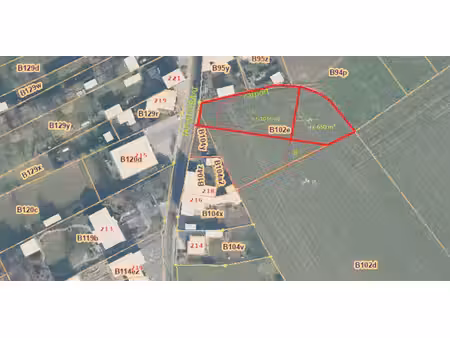 terrain à bâtir à vendre à waregem pour € 294.000