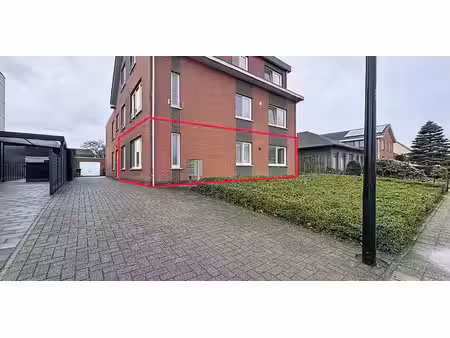 app. rez-de-chaussée à vendre à loenhout pour € 215.000 avec 2 chambres à coucher