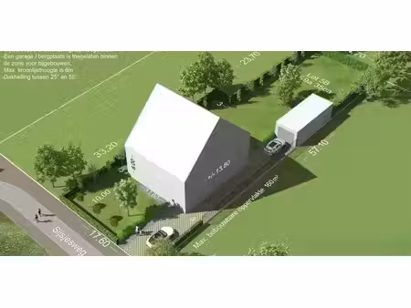 terrain à bâtir à vendre à keerbergen pour € 240.000