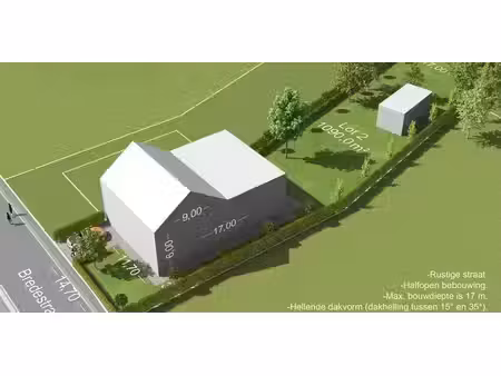 terrain à bâtir à vendre à putte pour € 225.000