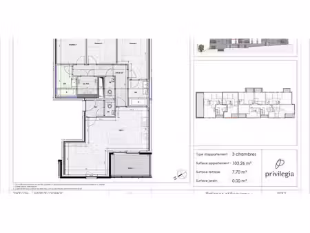 appartement à vendre à glain pour € 315.872 avec 3 chambres à coucher