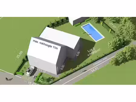 terrain à bâtir à vendre à putte pour € 249.000