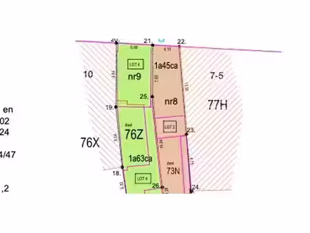 zone de projet à vendre à hoeselt pour € 385.000