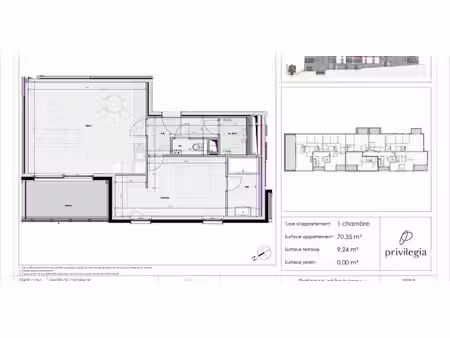 appartement à vendre à glain pour € 251.083 avec 1 chambre à coucher