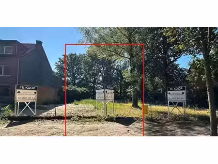 sous option - terrain à vendre à brasschaat