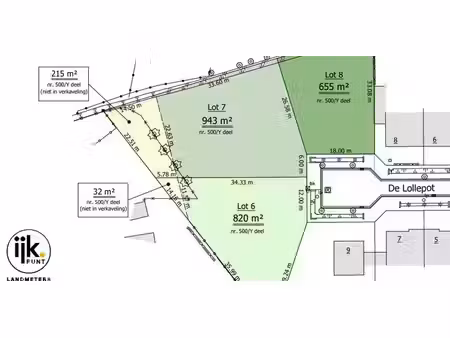 terrain à bâtir à vendre à oostmalle pour € 255.000