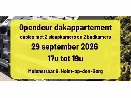 appartement à vendre à heist-op-den-berg pour € 374.000 avec 2 chambres à coucher
