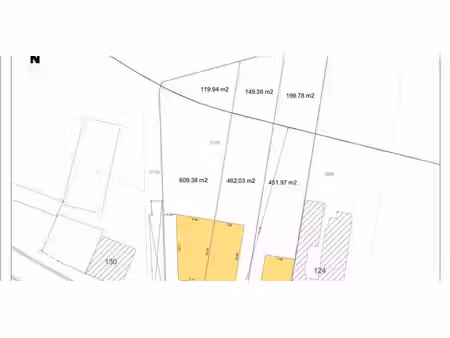 zone de projet à vendre à aspelare pour € 395.000