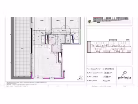 appartement à vendre à glain pour € 401.434 avec 3 chambres à coucher