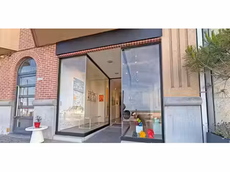 sous option - bien commercial à louer à knokke