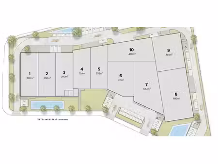 bâtiment d’entreprise à vendre à beerse pour € 874.200