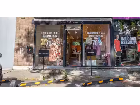 bien commercial à louer à uccle pour € 3.200