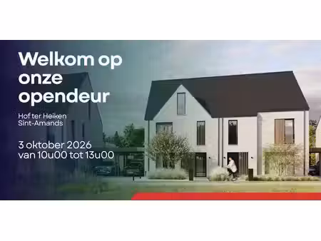 maison à vendre à sint-amands pour € 490.000 avec 3 chambres à coucher