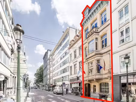 sous option - bureau à vendre à bruxelles