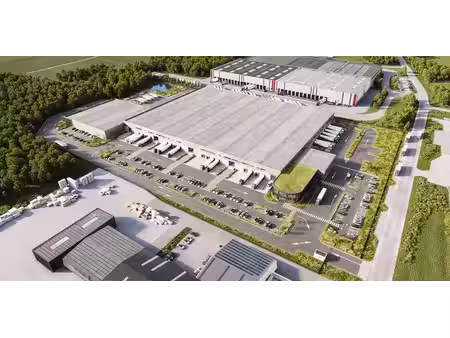 entrepôt à louer à courcelles pour € 7.750